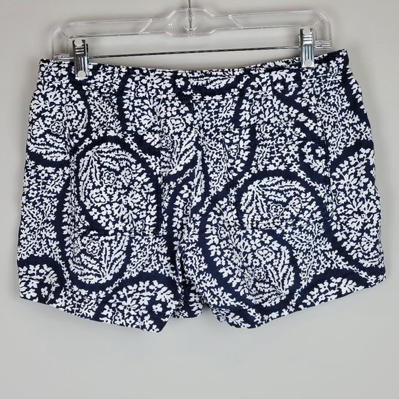 Gap Linen Blend Paisley Shorts - Picture 2 of 4
